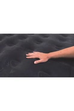 Discount Outwell Luchtbed Superior Double With Built In Pump Mid Grey/Off White