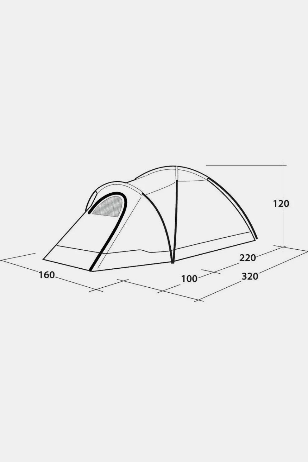 Tent Earth 2 - New-Outwell Clearance
