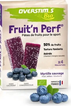 Best Overstim's Reep Pate De Fruits Bio Myrtille (4 Barres) No colour