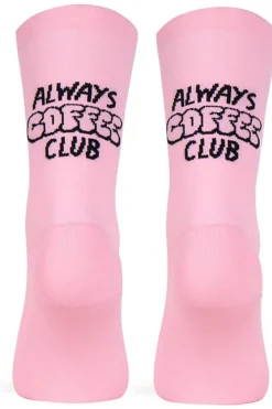 Outlet Pacific and Co Sportsokken Coffee Club Pink
