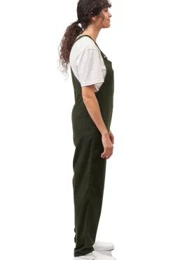 Outlet Passenger Clothing ltd Broek Meadows Cord Dungarees Fir Tree