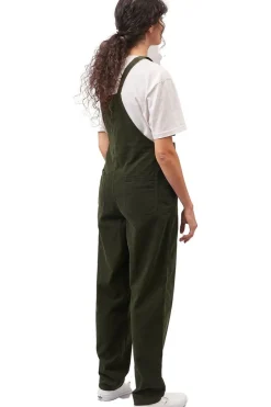 Outlet Passenger Clothing ltd Broek Meadows Cord Dungarees Fir Tree