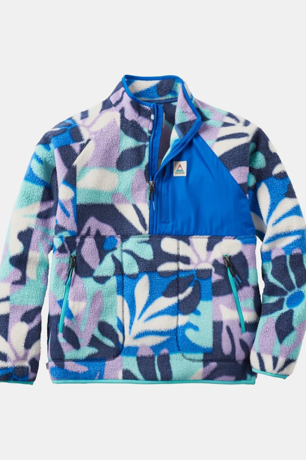 Fleece Home 2.0 1/2 Zip Recycled Sherpa Fleece-Passenger Clothing ltd New