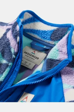 Fleece Home 2.0 1/2 Zip Recycled Sherpa Fleece-Passenger Clothing ltd New