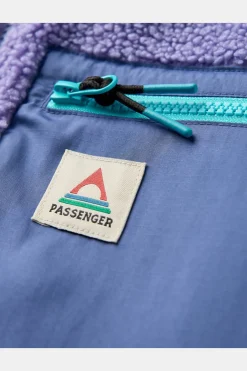 Online Passenger Clothing ltd Fleece Ravi Recycled Fleece Retro Purple