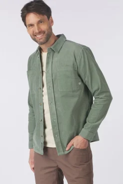 Sale Passenger Clothing ltd Hemd Backcountry Cord Shirt Pistachio