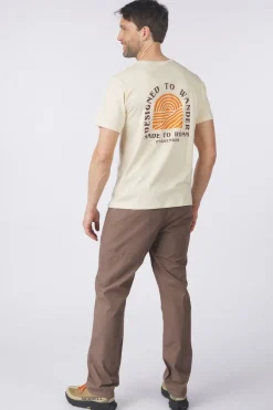 T-Shirt Mens Sundown Recycled Cotton-Passenger Clothing ltd New