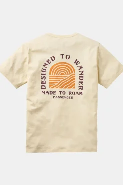 T-Shirt Mens Sundown Recycled Cotton-Passenger Clothing ltd New