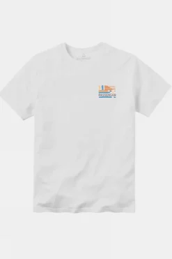 Discount Passenger Clothing ltd T-Shirt Cutout Organic Cotton T-Shirt White