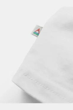 Discount Passenger Clothing ltd T-Shirt Cutout Organic Cotton T-Shirt White