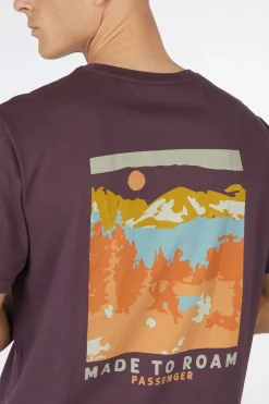 T-Shirt Open Road Recycled Cotton T-Shirt-Passenger Clothing ltd Hot