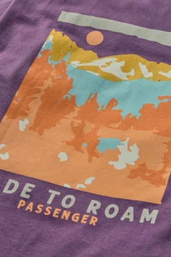 T-Shirt Open Road Recycled Cotton T-Shirt-Passenger Clothing ltd Hot