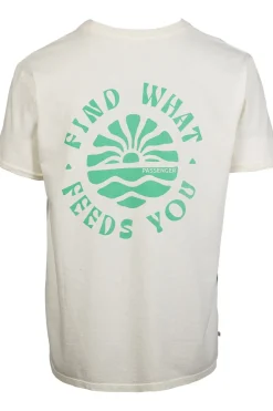 Sale Passenger Clothing ltd T-Shirt Discovery Recycled Cotton Marshmallow