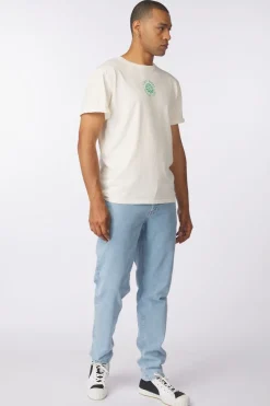 Sale Passenger Clothing ltd T-Shirt Discovery Recycled Cotton Marshmallow