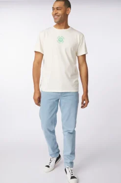 Sale Passenger Clothing ltd T-Shirt Discovery Recycled Cotton Marshmallow