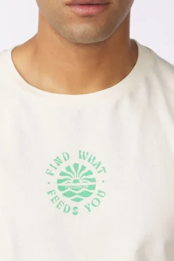 Sale Passenger Clothing ltd T-Shirt Discovery Recycled Cotton Marshmallow