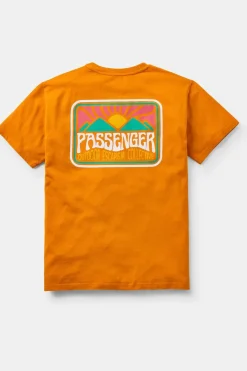 T-Shirt Golden Hour Recycled Cotton Oversized T-Shirt-Passenger Clothing ltd Hot