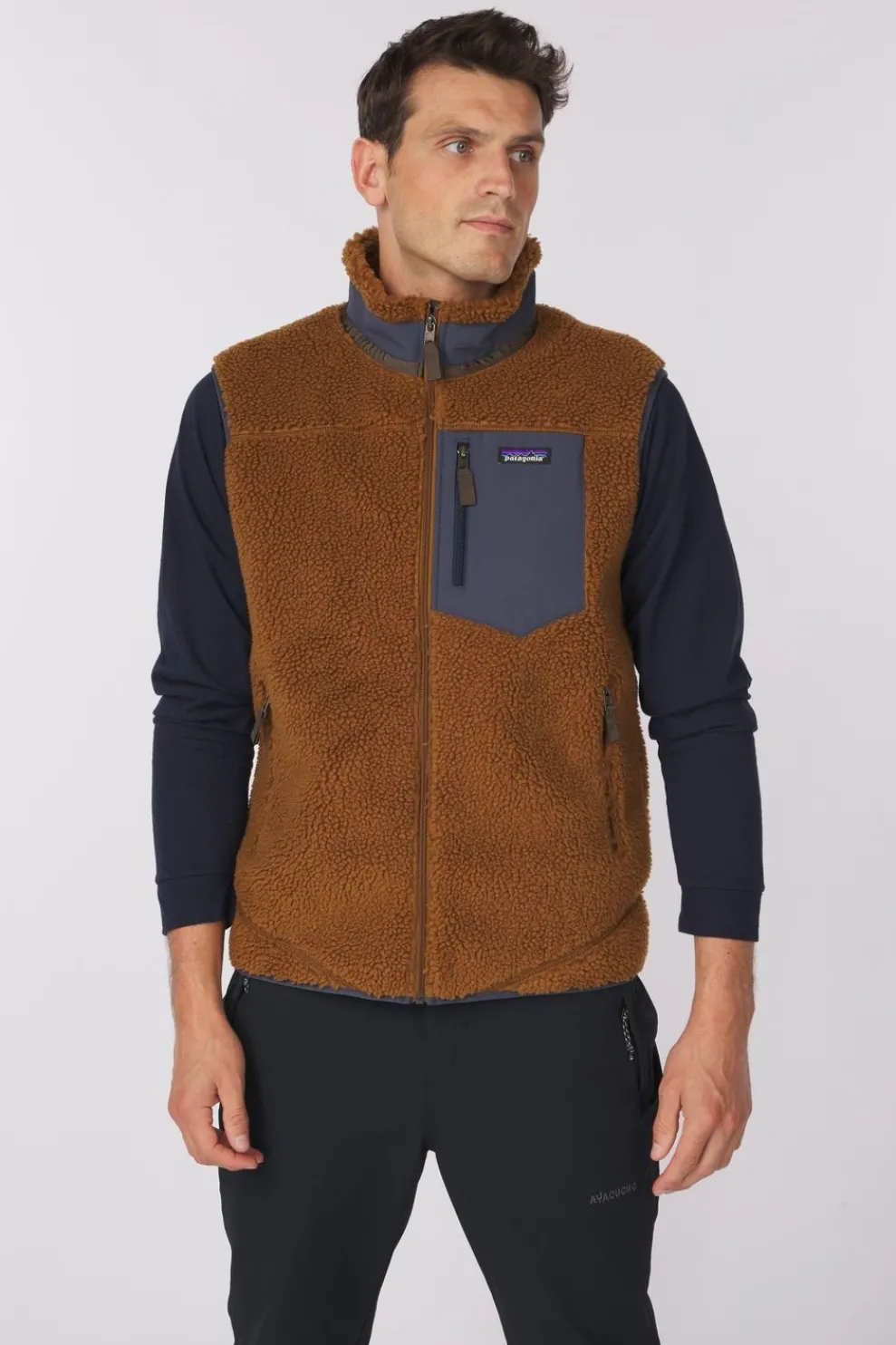 Online Patagonia Bodywarmer Classic Retro-X Vest Shelter Brown