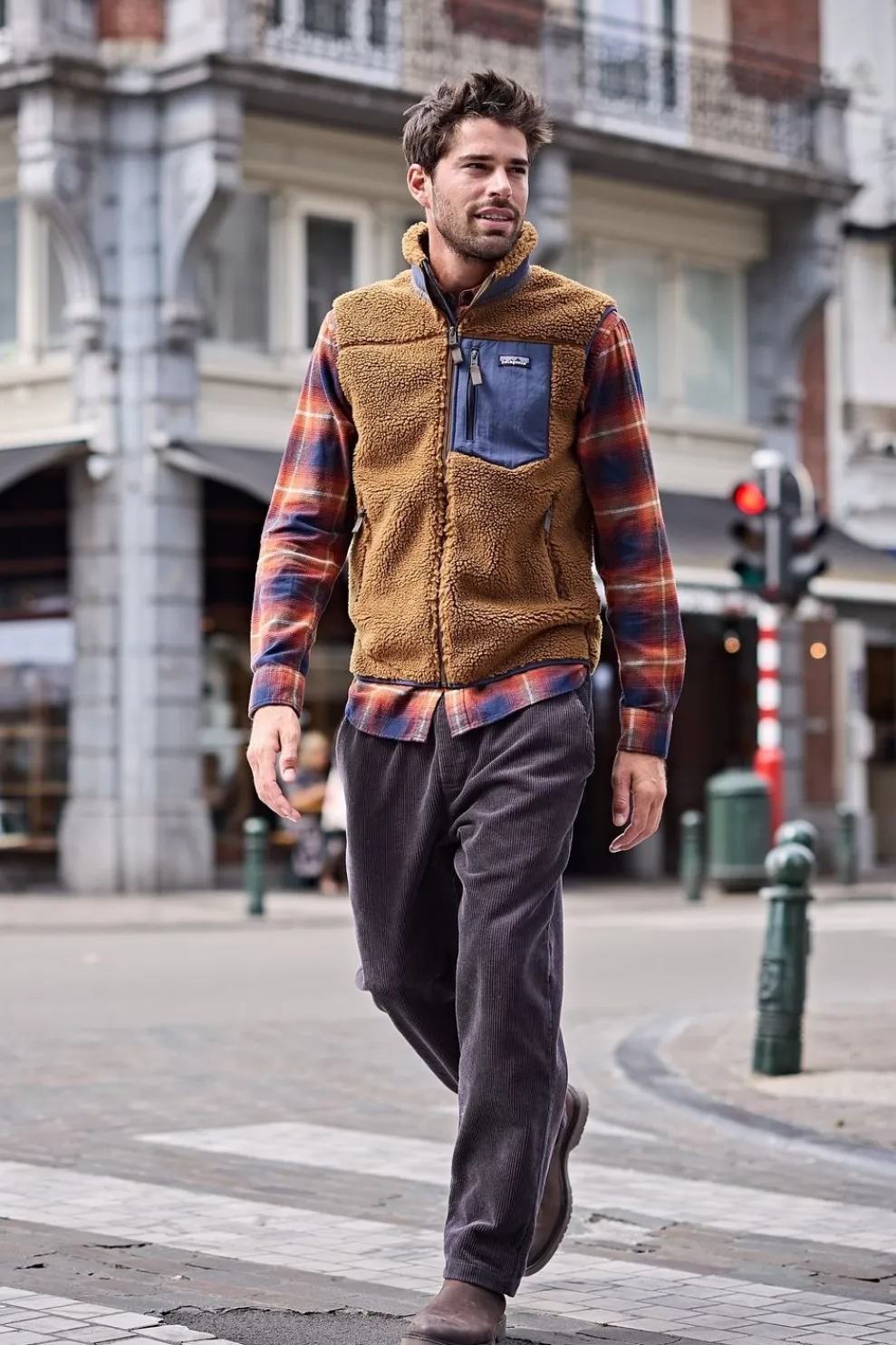 Online Patagonia Bodywarmer Classic Retro-X Vest Shelter Brown