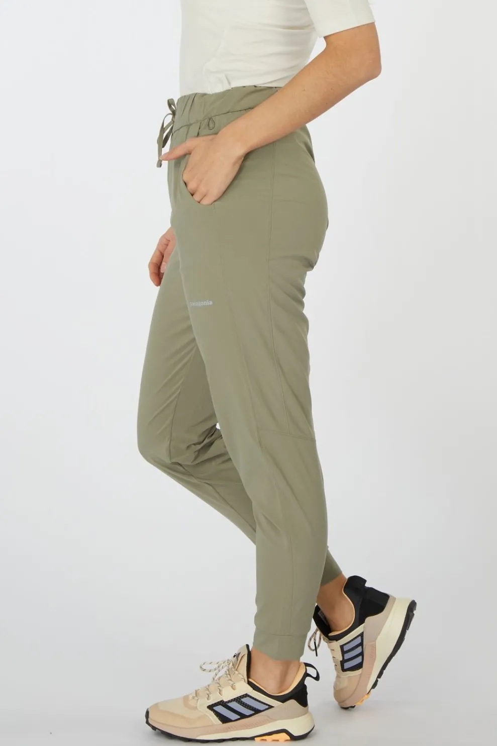 Outlet Patagonia Broek W'S Terrebonne Joggers River Rock Green