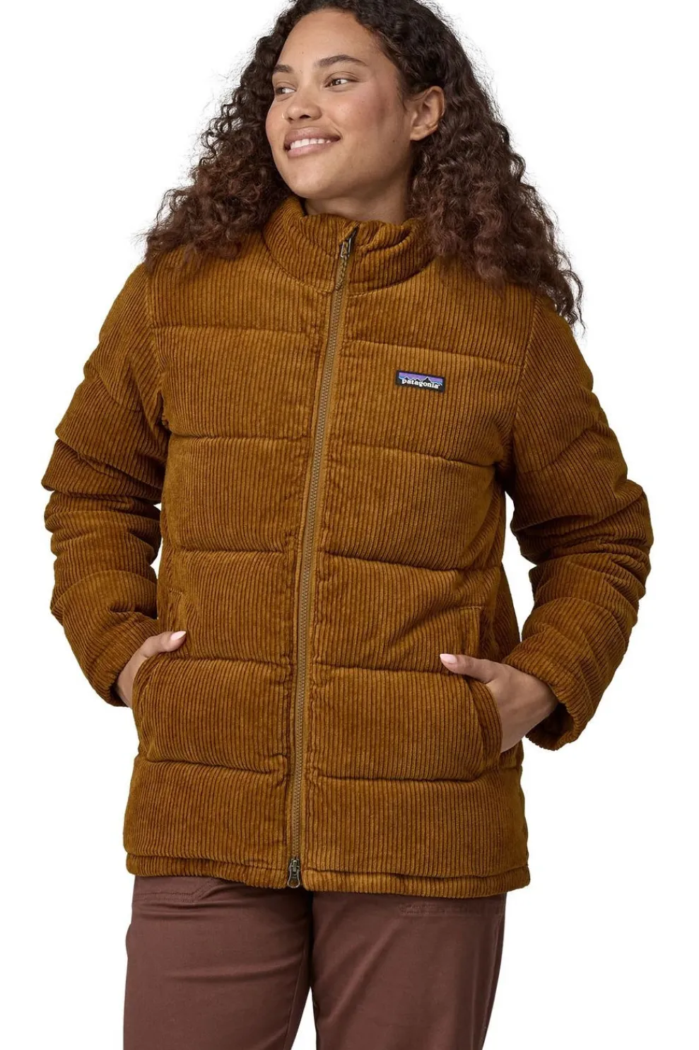 Sale Patagonia Donsjas Cord Fjord Coat Shelter Brown