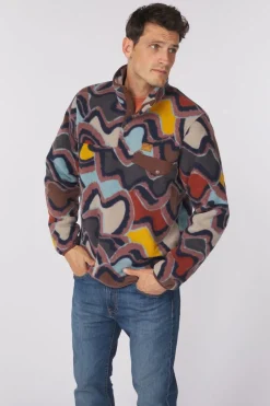 Hot Patagonia Fleece Lw Synch Snap-T P/O Currents: Dulse Mauve