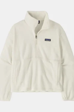 Outlet Patagonia Fleece  Micro D 1/2 Zip Fleece P/O Birch White