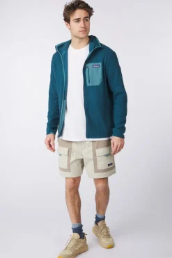 Discount Patagonia Fleece R1 Air Full-Zip Hoodie Tidal Teal