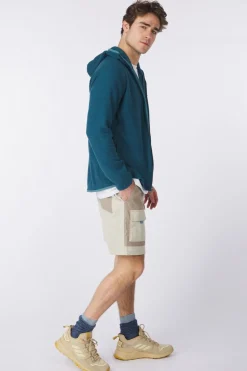 Discount Patagonia Fleece R1 Air Full-Zip Hoodie Tidal Teal