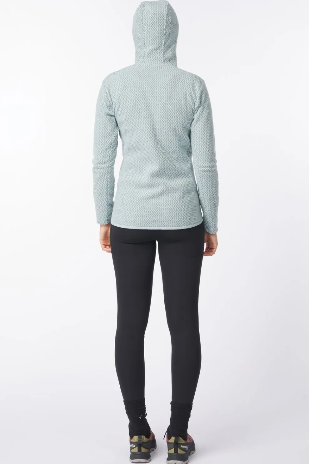 Fashion Patagonia Fleece R1 Air Full-Zip Hoodie Thermal Blue