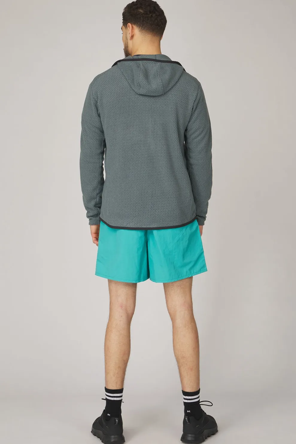 New Patagonia Fleece R1 Air Full-Zip Hoodie Nouveau Green