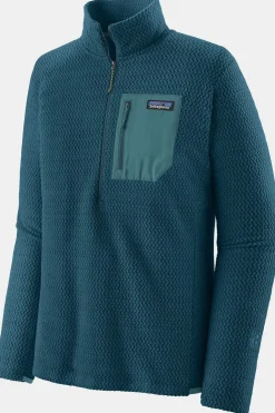 Clearance Patagonia Fleece R1 Air Zip Neck Tidal Teal