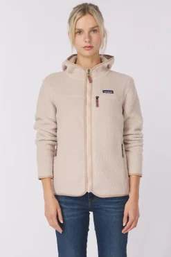 Online Patagonia Fleece Retro Pile Hoodie Shroom Taupe
