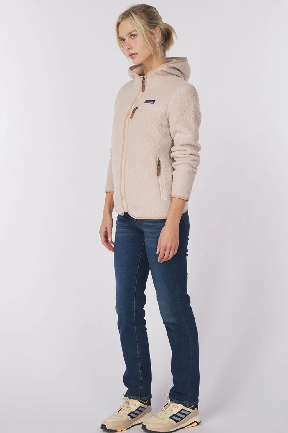 Online Patagonia Fleece Retro Pile Hoodie Shroom Taupe