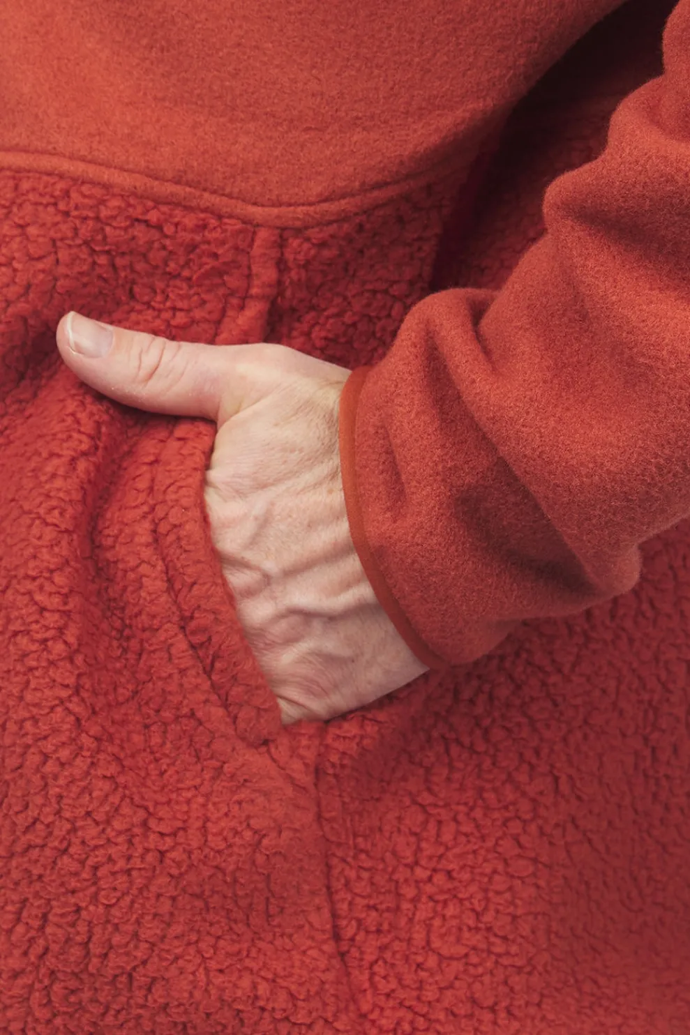 Outlet Patagonia Fleece Retro Pile 1/2 Snap P/O Burnished Red