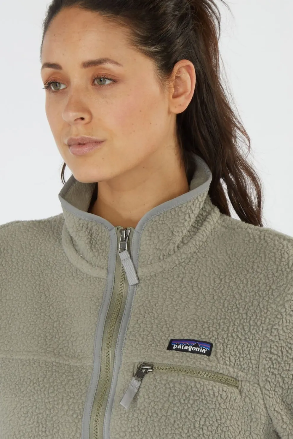 Discount Patagonia Fleece Retro Pile River Rock Green