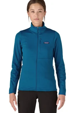 Clearance Patagonia Fleece W'S R1 Thermal Jacket Endless Blue