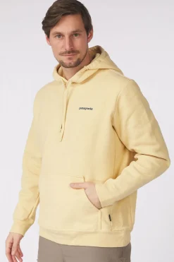 Clearance Patagonia Trui Boardshort Logo Uprisal Hoodie Beeswax Tan