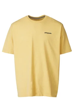 Clearance Patagonia T-Shirt P6 Logo Responsibilitee Beeswax Tan