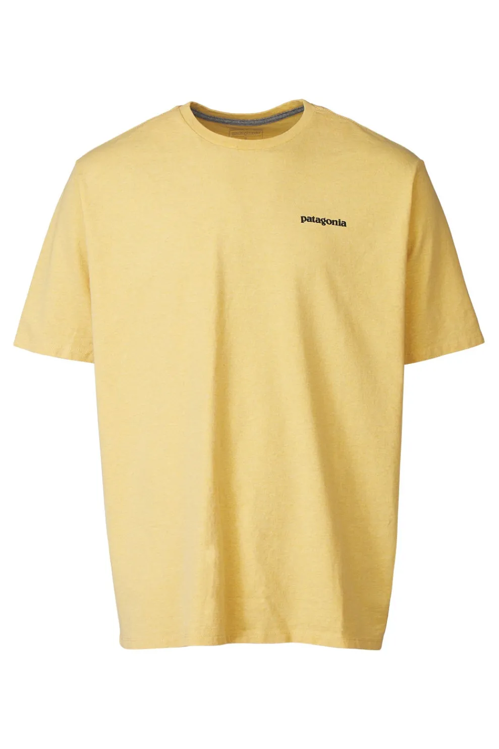 Clearance Patagonia T-Shirt P6 Logo Responsibilitee Beeswax Tan