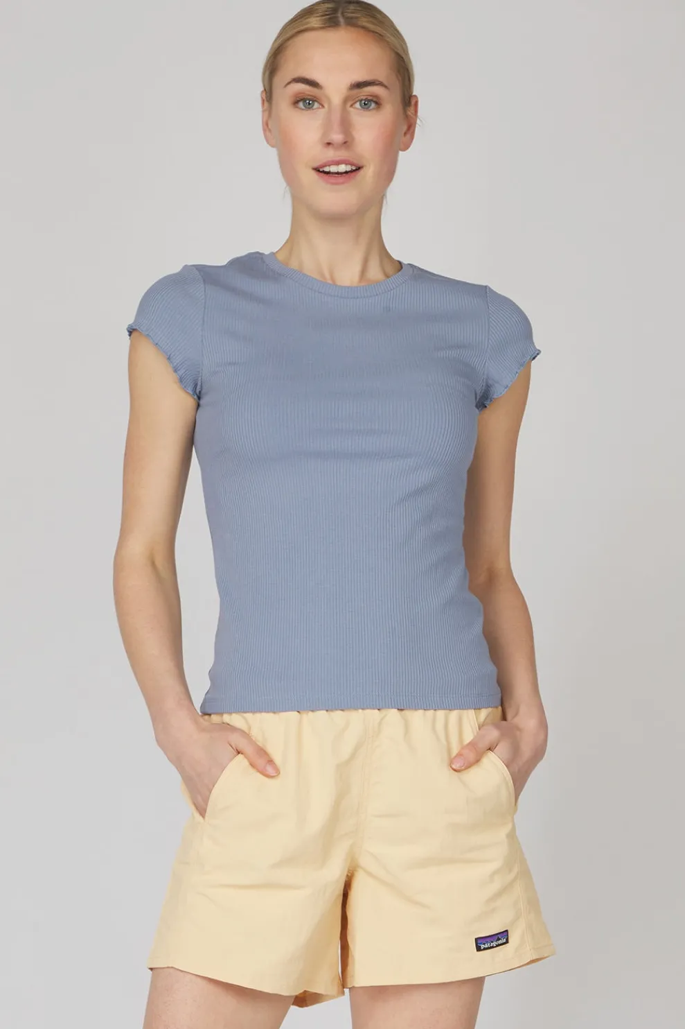 T-Shirt Rib Knit Top-Patagonia Sale