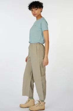 Fashion Patagonia T-Shirt W'S Cap Cool Daily Graphic Shirt - Waters Boardshort Logo: Thermal Blue X-Dye