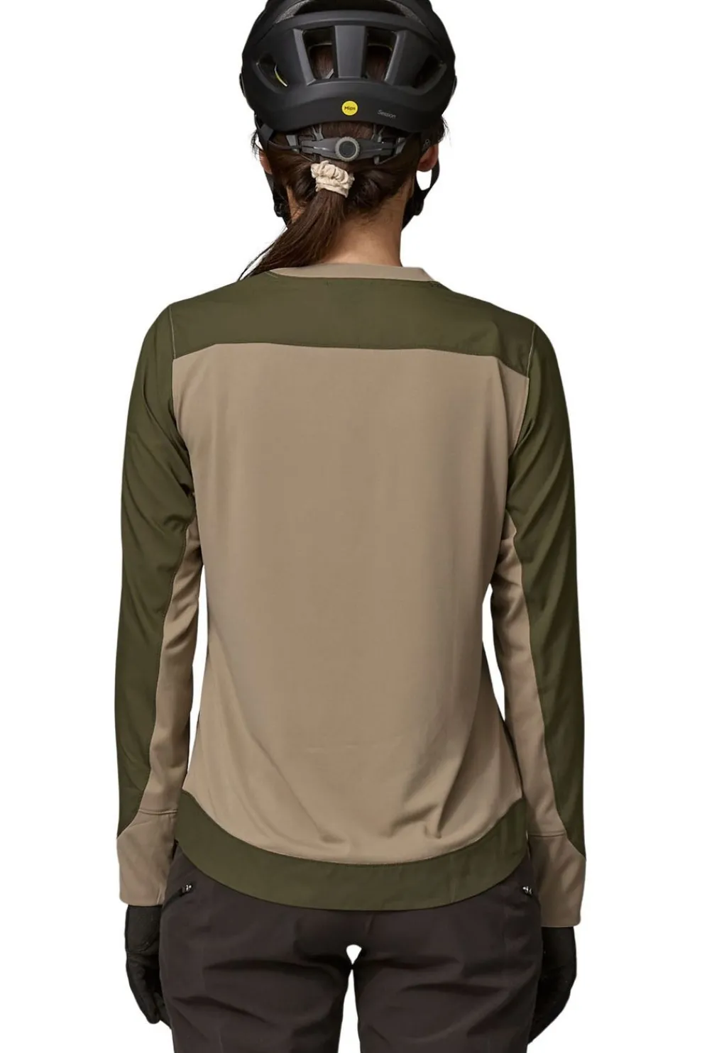 Fashion Patagonia T-Shirt W'S L/S Dirt Craft Jersey Seabird Grey