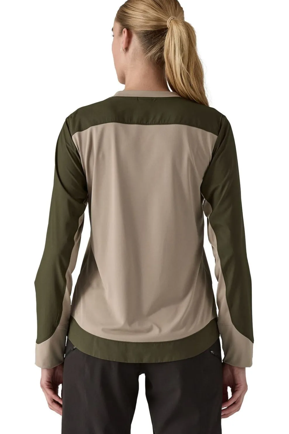 Fashion Patagonia T-Shirt W'S L/S Dirt Craft Jersey Seabird Grey