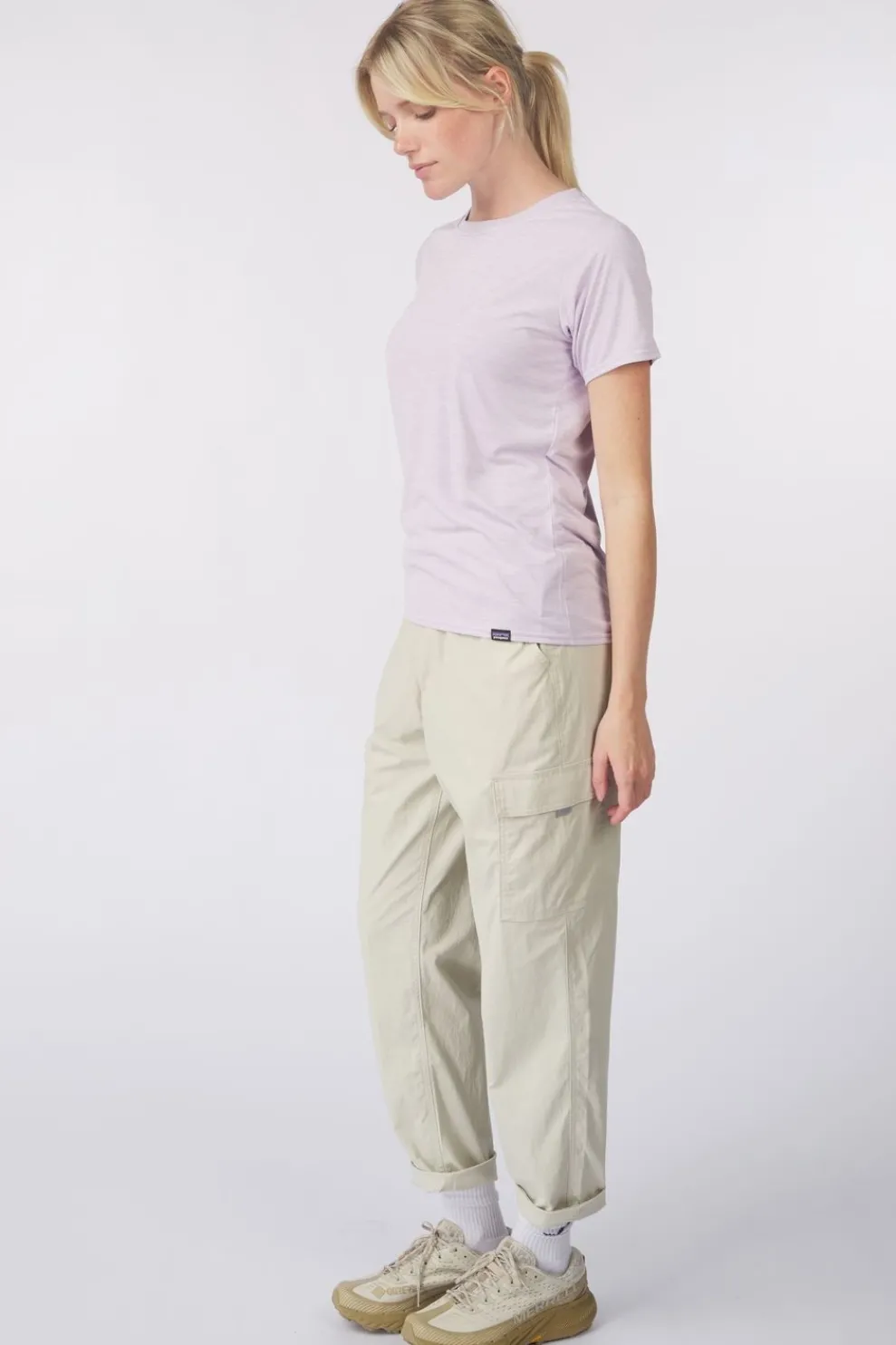 Clearance Patagonia W'S Cap Cool Daily Shirt Foxglove Purple