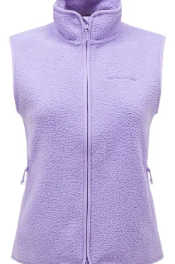 Clearance Peak Performance Bodywarmer W Pile Vest Bougainvillea