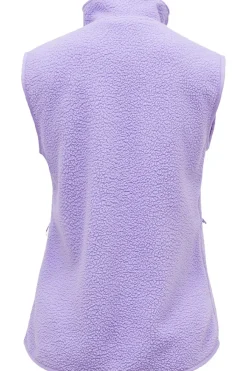 Clearance Peak Performance Bodywarmer W Pile Vest Bougainvillea