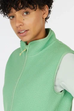 Clearance Peak Performance Bodywarmer W Pile Vest Peppermint