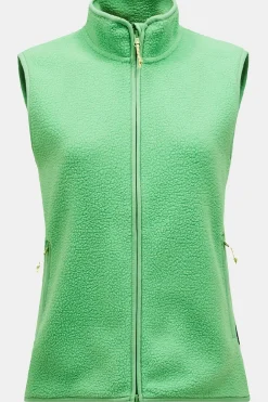 Clearance Peak Performance Bodywarmer W Pile Vest Peppermint