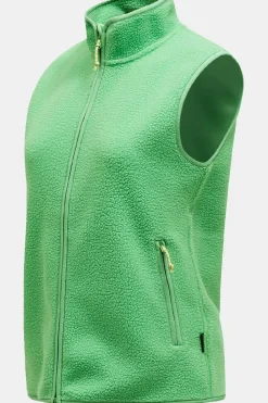 Clearance Peak Performance Bodywarmer W Pile Vest Peppermint